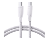 JoyRoom Multi-Color Series S-A34 USB-C / USB-C PD 60W 1m - biały 6941237110190 - 1354830 - zdjęcie 1